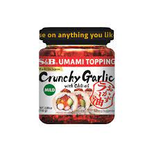 S&B Crunchy Garlic Mild | Sriracha NZ